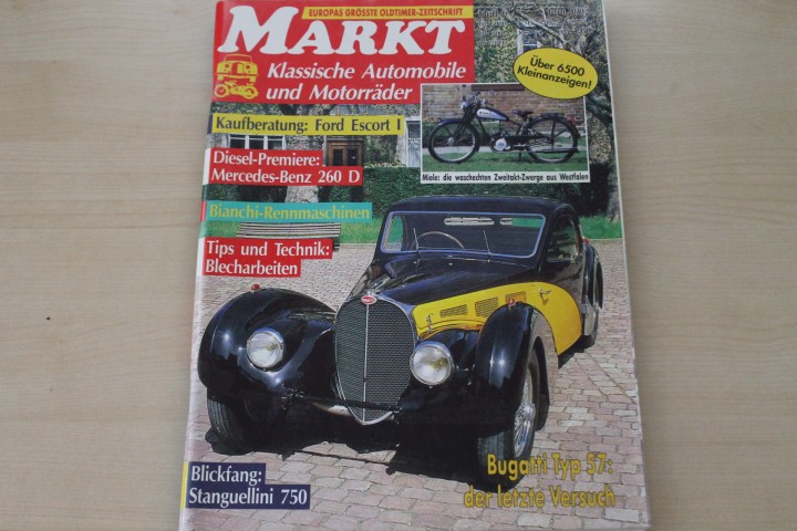 Deckblatt Oldtimer Markt (06/1992)